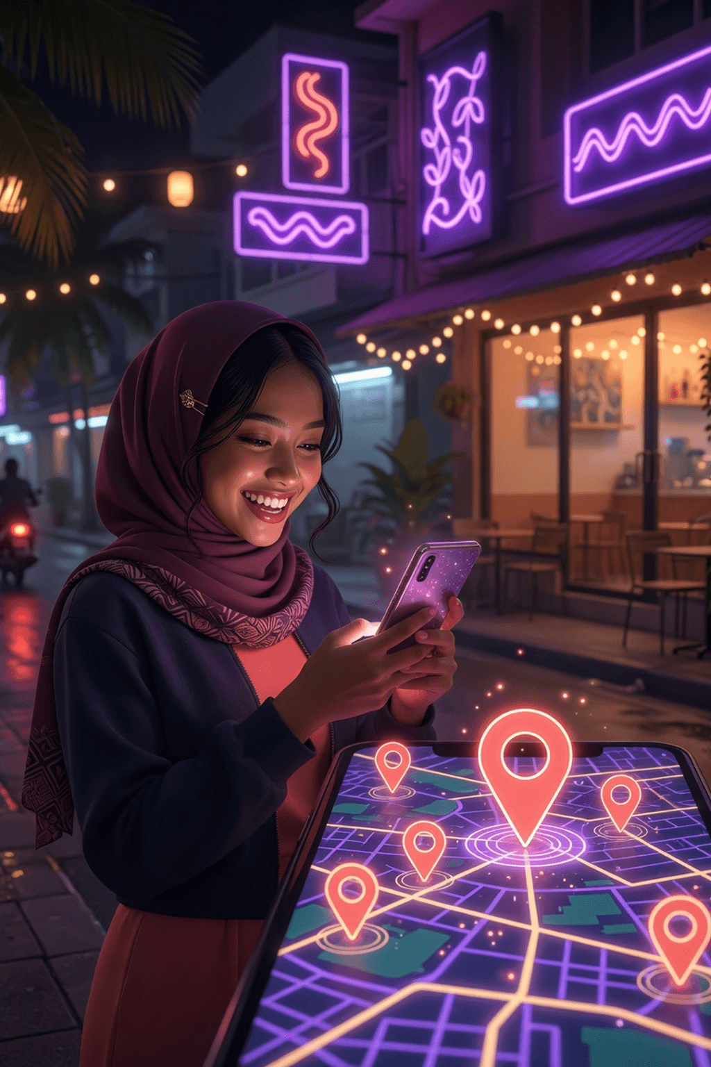 Temukan table di live map